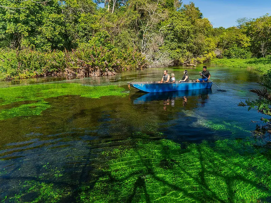Rio Sucuri de Barco